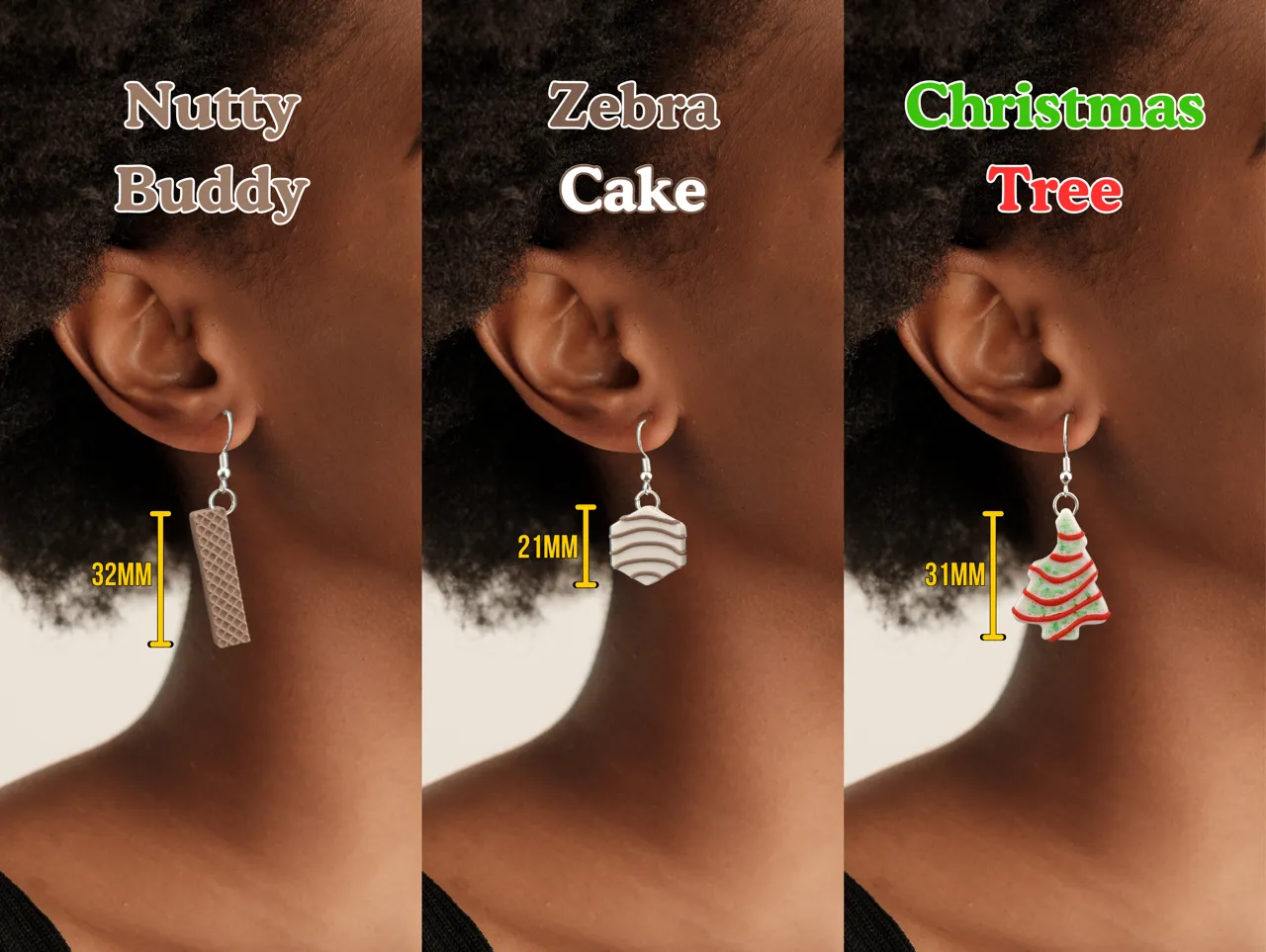 Snack Cake Earrings view 2