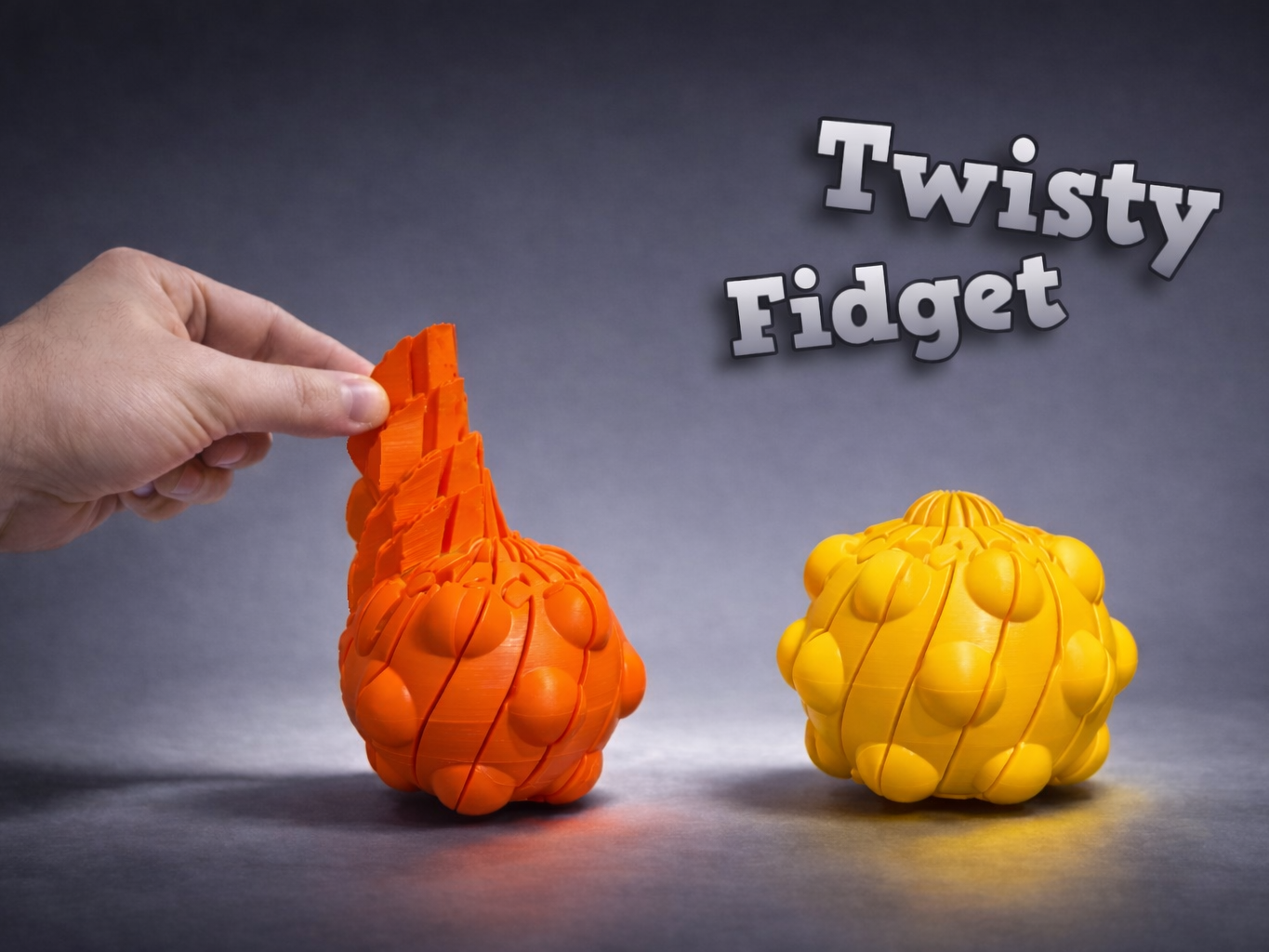Bumpy Twisty Fidget Ball