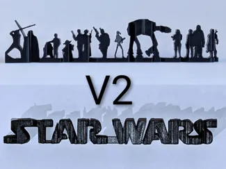 Star Wars Dual Angle Sculpture V2