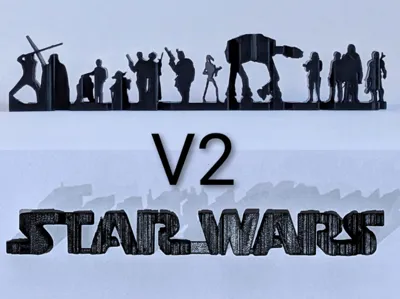 Star Wars Dual Angle Sculpture V2