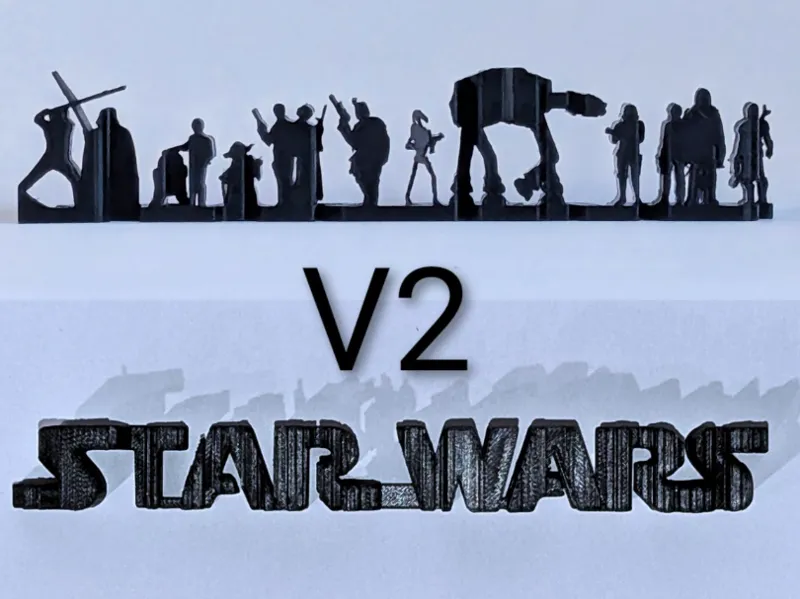 Star Wars Dual Angle Sculpture V2
