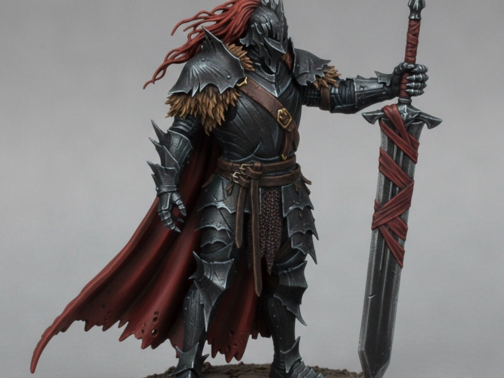 Miniature D&D Dragon Soldier