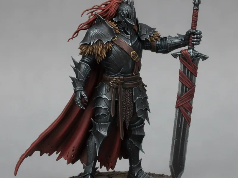 Miniature D&D Dragon Soldier