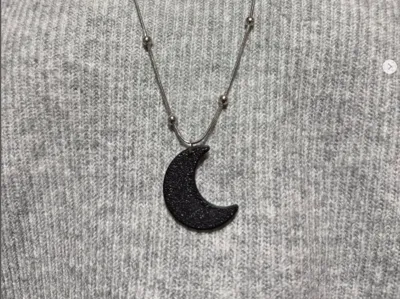 Moon Pendant for Necklaces or Keychains
