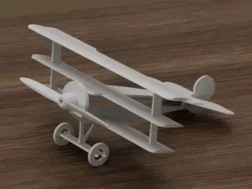 Kit maquette avion allemand de la Première Guerre mondiale