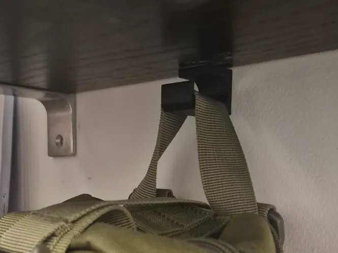 Practical Hook - double sided tape mounted