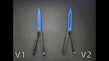 Accesorio para filamento: Butterfly Knife Trainer V2 — vista de referencia 3