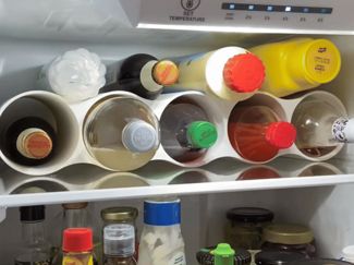 Modular fridge organizer for bottles/wine