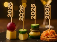 Set de pics apéritif Nouvel An 2026 — photo 2