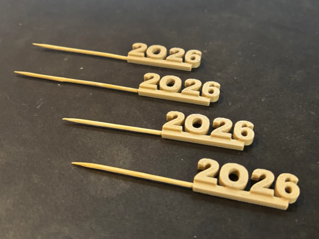 Set de pics apéritif Nouvel An 2026