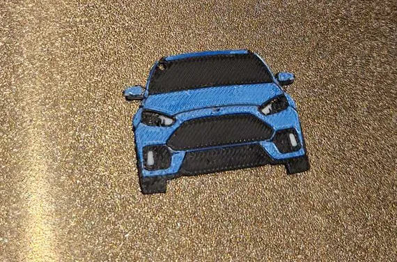 Ford Focus mk3.5 RS keyring