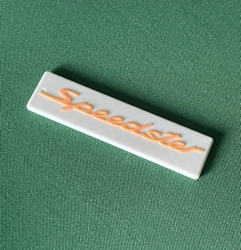 Porsche Speedster Keychain