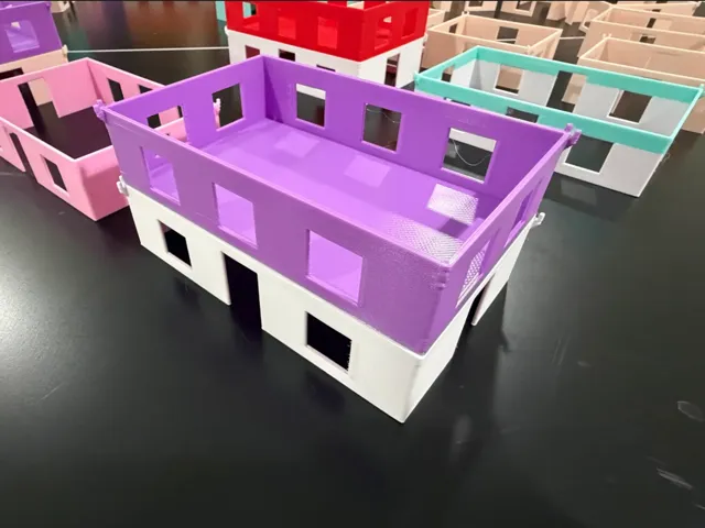 medium 15mm modular buillding upper floor