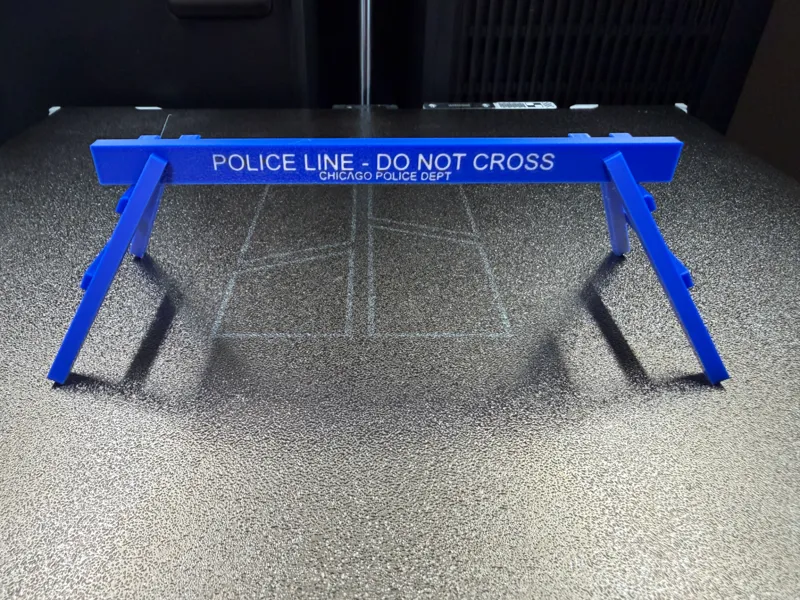 Chicago Police Barricade