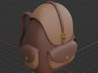 Sac à dos miniature pour figurine — photo 2