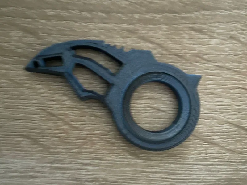 Keyrambit print in place