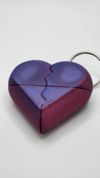 Porte-clés boîte cœur — photo 3