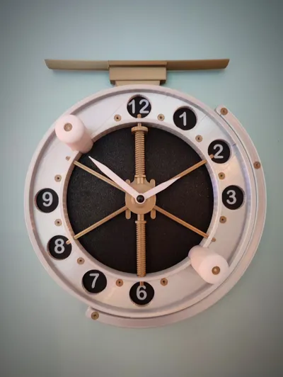 Allcock Aerial Fishing Reel Wall Clock (Large)