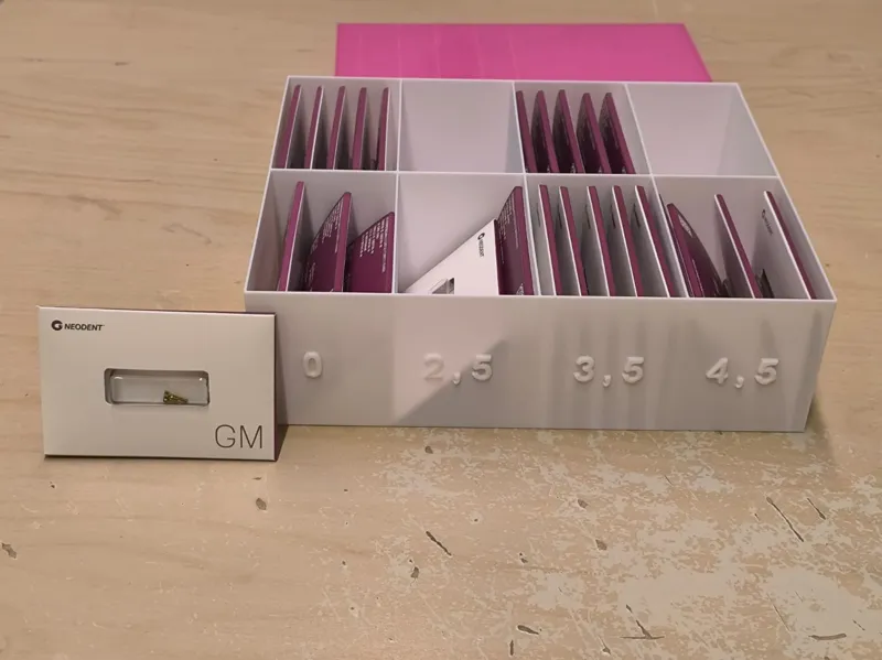 Neodent GM  healing abutments storage