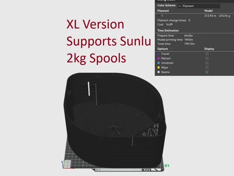 Sunlu 2kg spool drybox