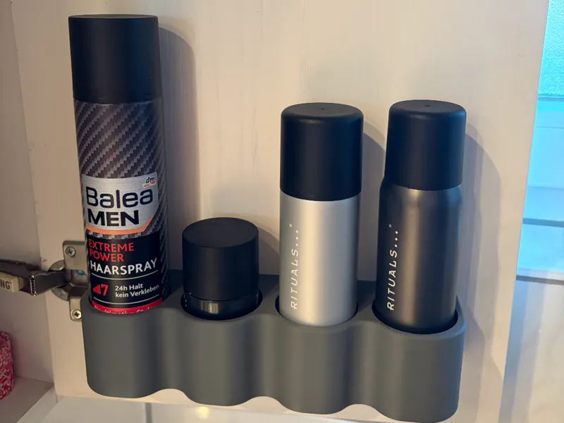 4 Fächer Ø54mm Badezimmerschrank Organizer
