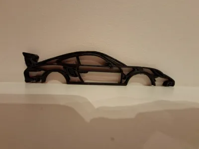 silhouet porsche GT3RS