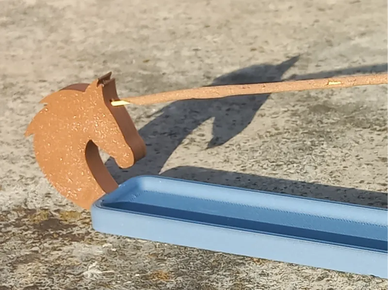 Unicorn incense burner