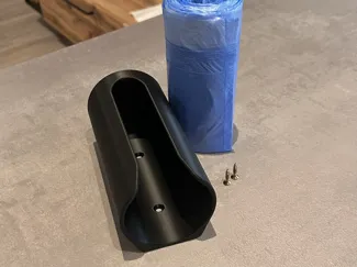 Wall Mount for Trash Bag Roll / Bag Dispenser