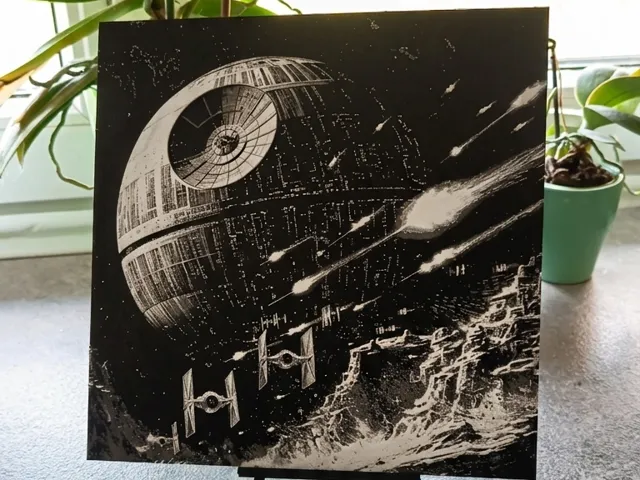 Death Star Star Wars Hueforge