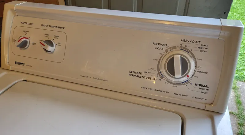 Kenmore Washing Machine knob replacement