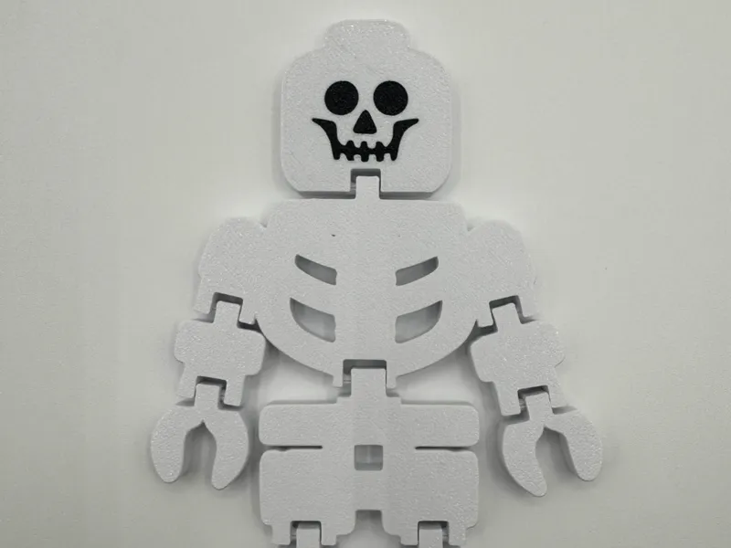 Brick Skeleton Flexy Figure