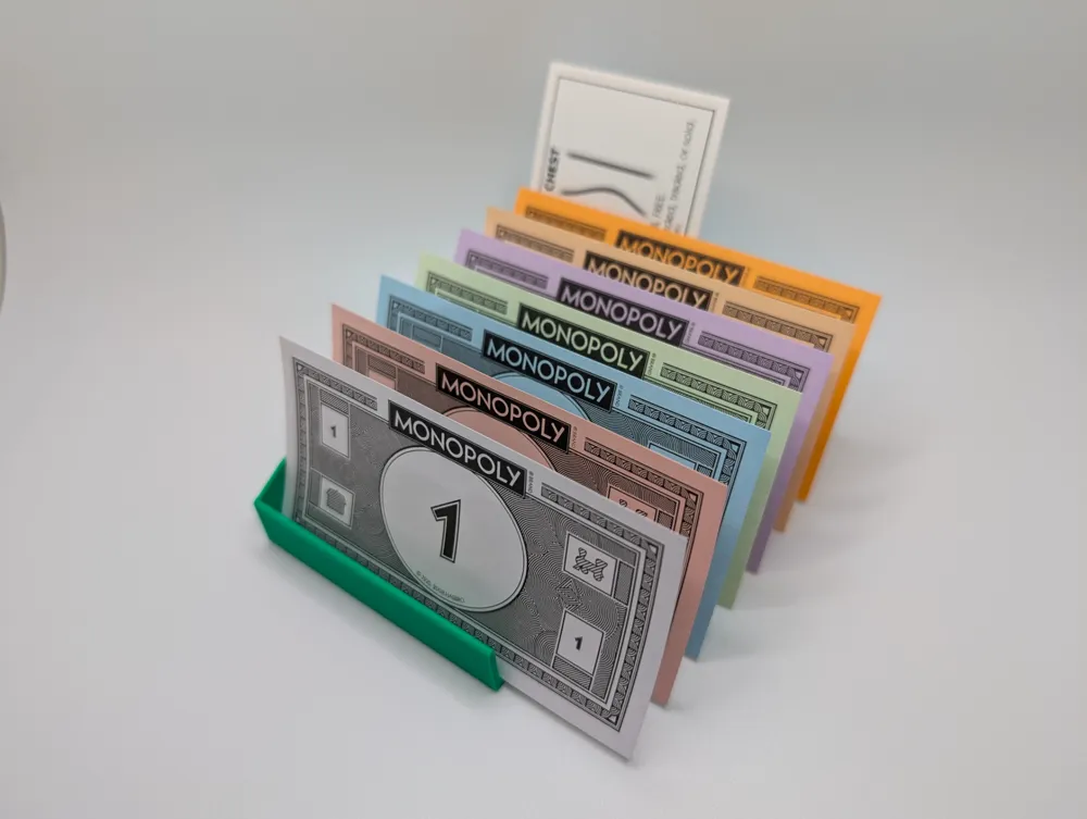 Playing Card/Monopoly Money Holder-Right side open by Sage Prints and ...