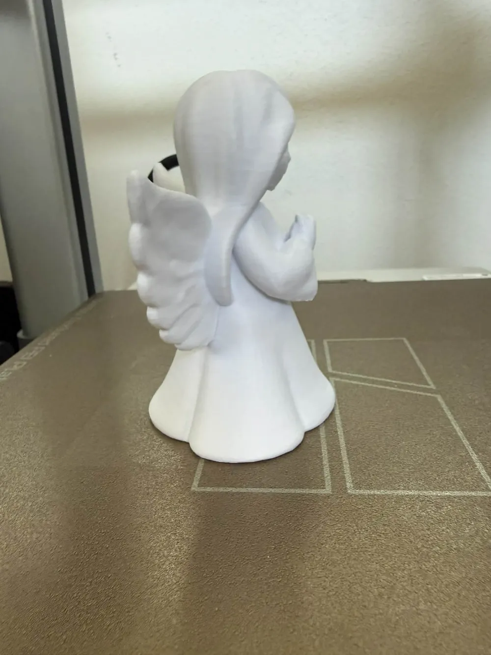Praying Angel Figurine – Cute Guardian Angel - Free 3D Print Model ...
