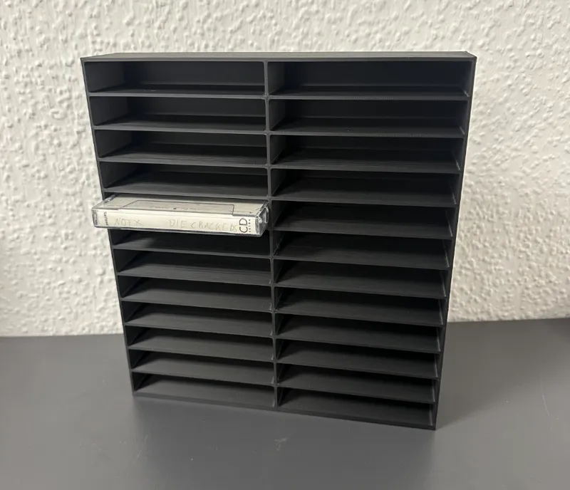 MC Tape Rack Kassetten Regal Stand
