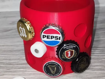 Bottle collection caps