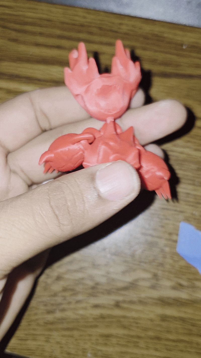 Little Golems: Fire! (Articulated)