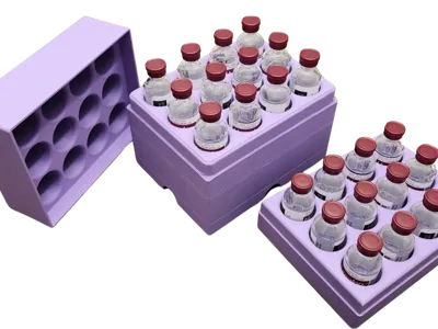 Stackable Insulin Vial Organizer