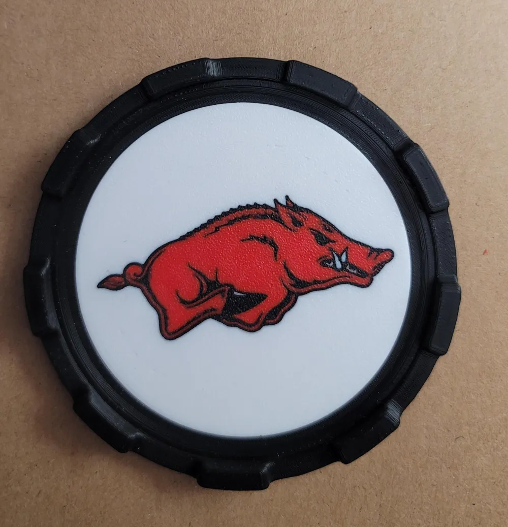 COASTER MASTER INSERT - ARKANSAS by mercadogarzas - MakerWorld