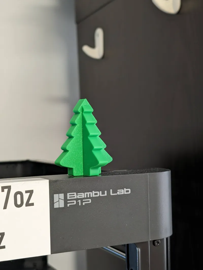 Print Flat Christmas Trees
