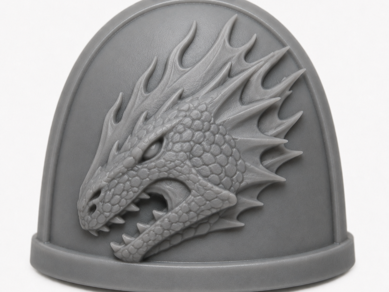 The Ember Drakes Shoulder Pads – Set of 10