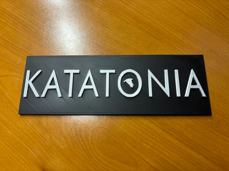 Katatonia LOGO sign