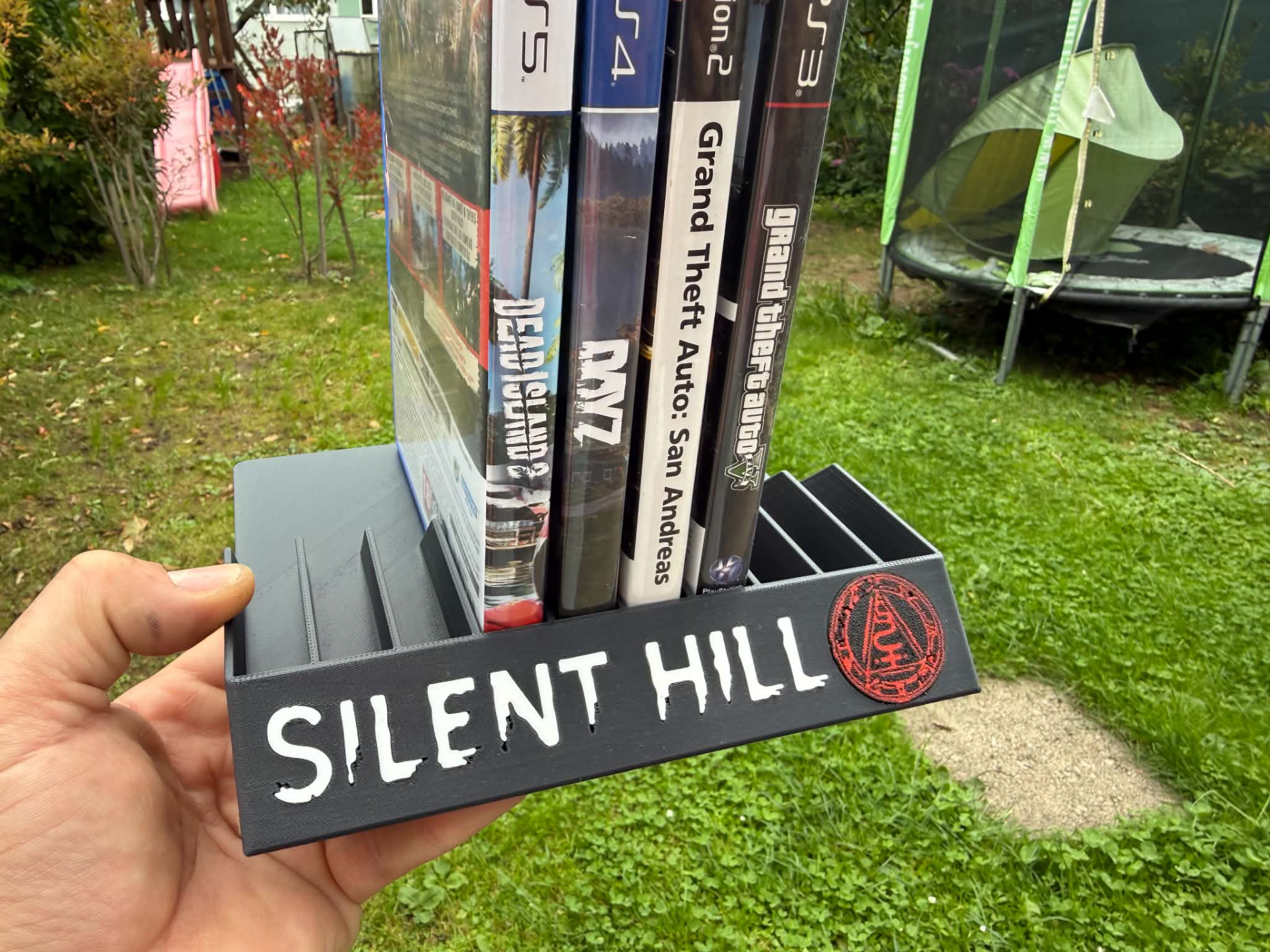 PlayStation Silent Hill Game Stand/Holder 3D model