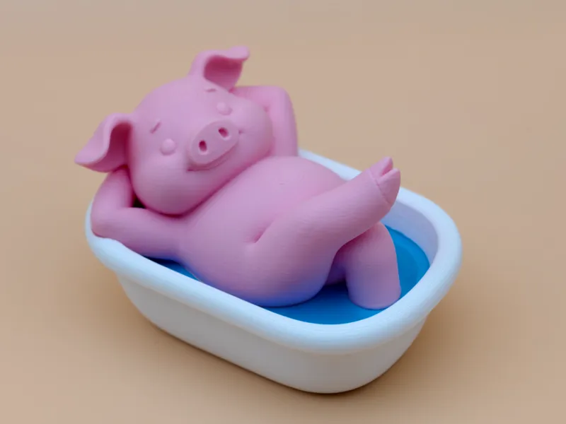 猪猪爱泡澡