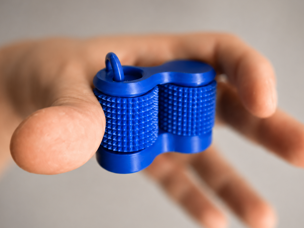 Rouleau Fidget de Poche Pint in place
