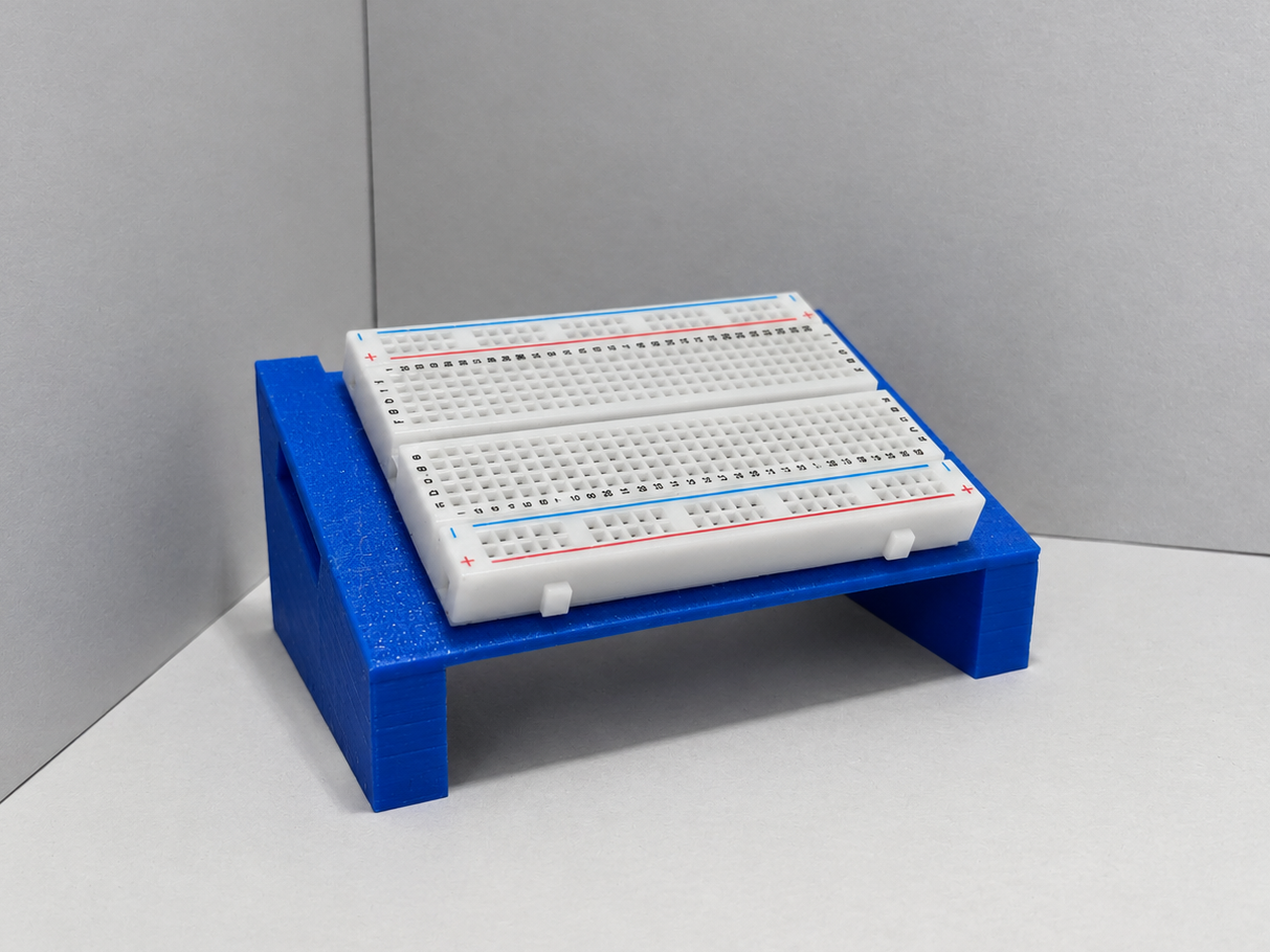 PCA9685 & Breadboard Combined Mount / Holder 3D model