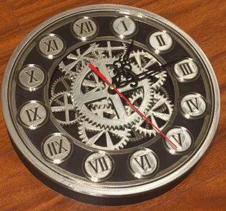 Steampunk ChronoCraft: A 3D-Printed Analog Clock