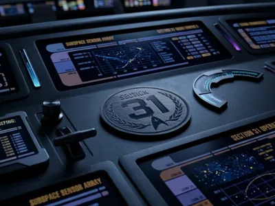 SECTION 31 BLACK BADGE - STAR TREK