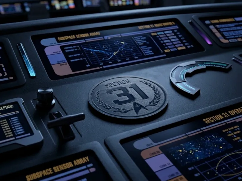 SECTION 31 BLACK BADGE - STAR TREK
