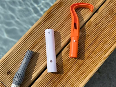 Adapter for Pool equipment to Telescopic pole
