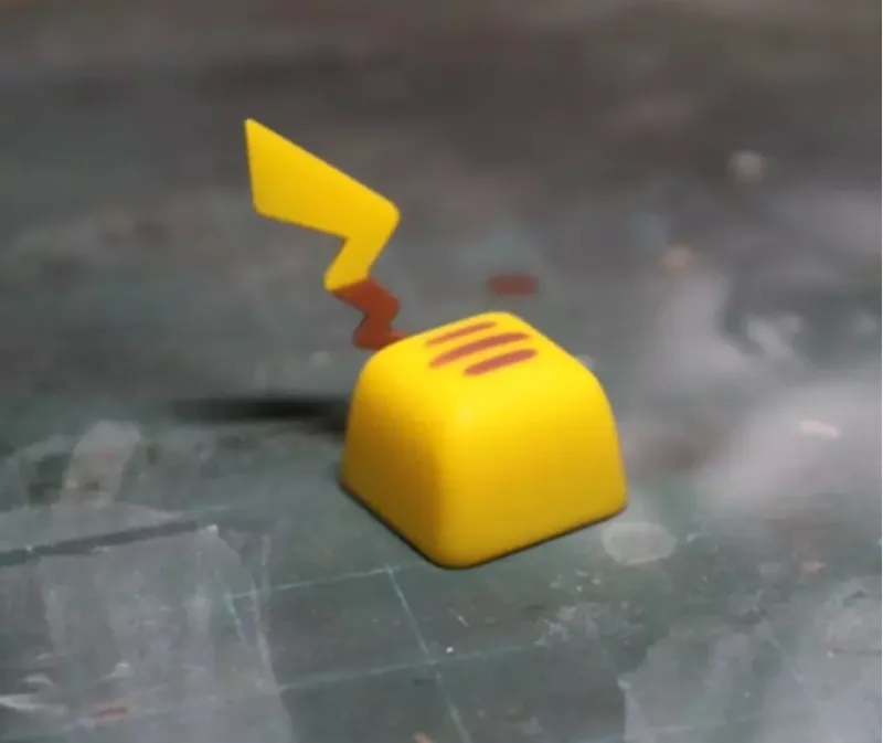 Keycap Pikachu